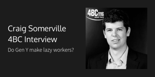 Craig Somerville interviewed by 4BC