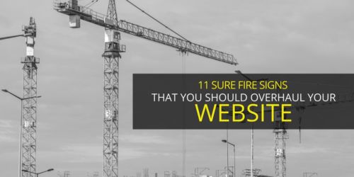 Title image for 11 signs you should overhaul your website