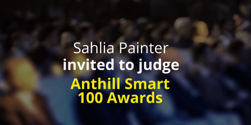 Sahlia Painter a judge at Anthill Smart 100 Awards