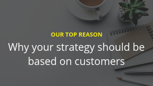 Title image for article on why your brand strategy should be based on customers