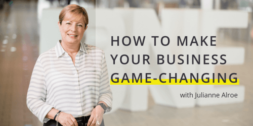 Title image for article on How to make your business game changing