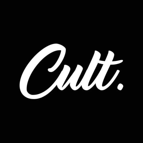 Square Cult Logo white on black